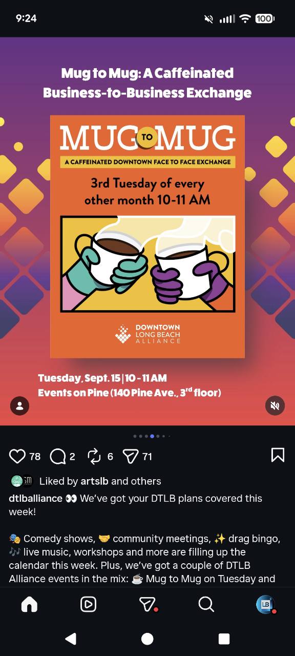 Mug to Mug — Business Networking