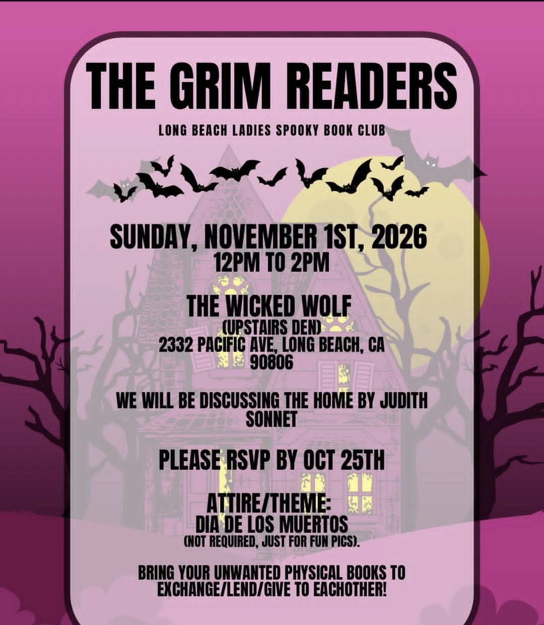 Grim Readers Book Club: The Home