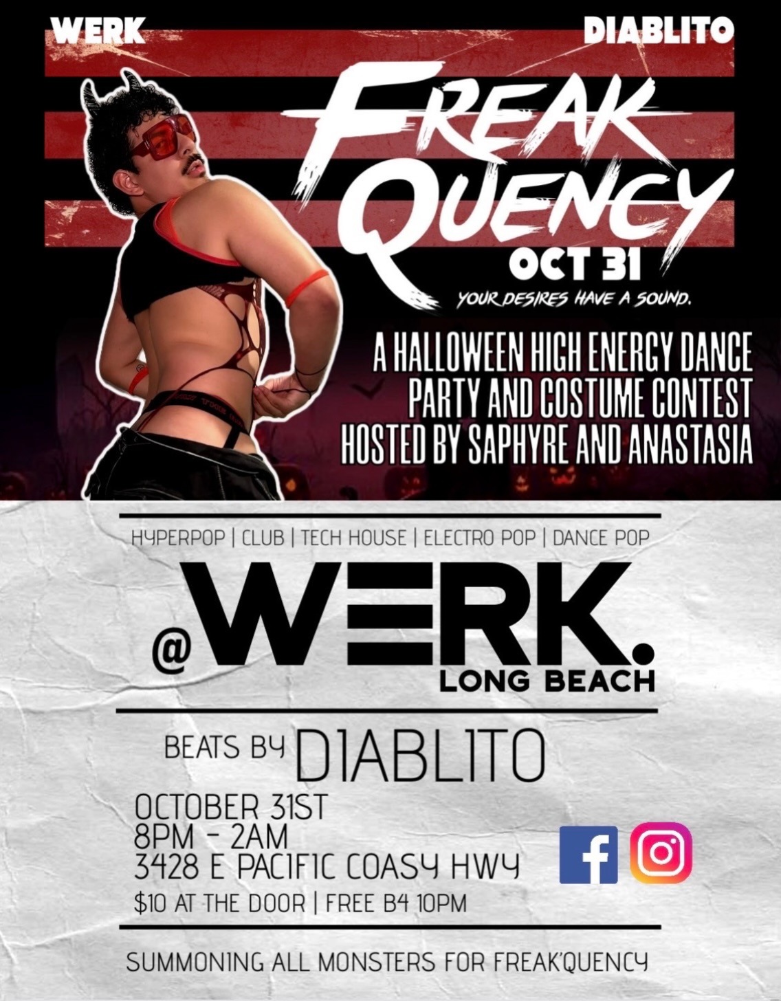 FREAKQUENCY Halloween Dance Party