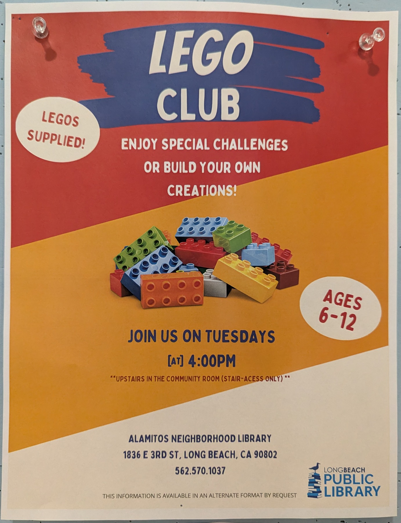 LEGO Club at Alamitos Library