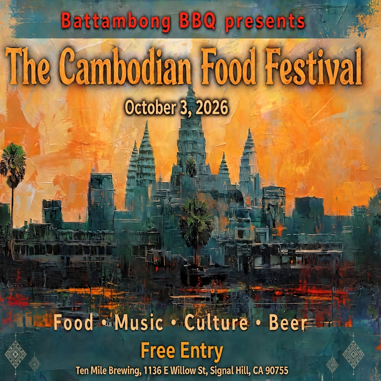 The Cambodian Food Festival