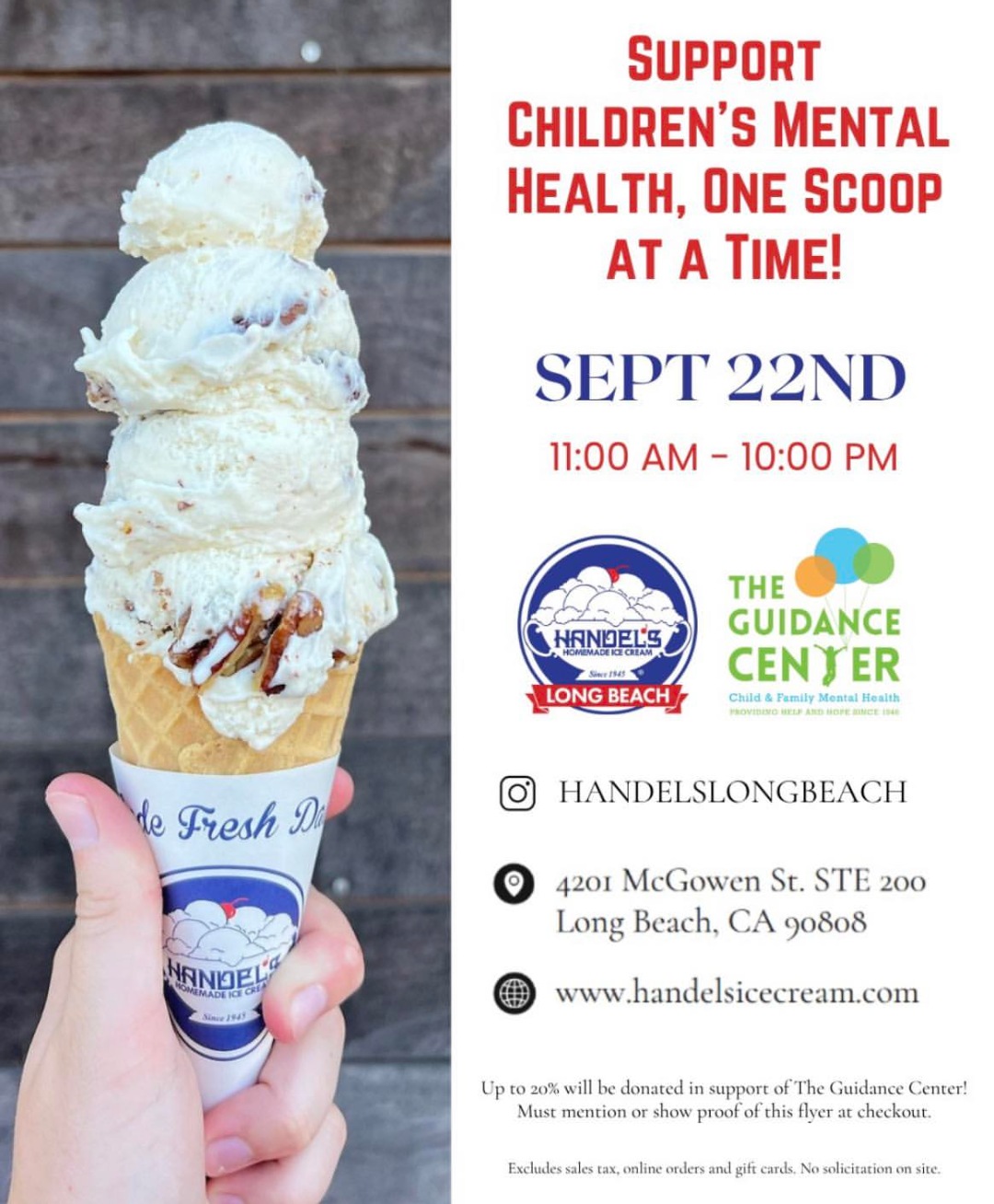 Handel’s Fundraiser for The Guidance Center