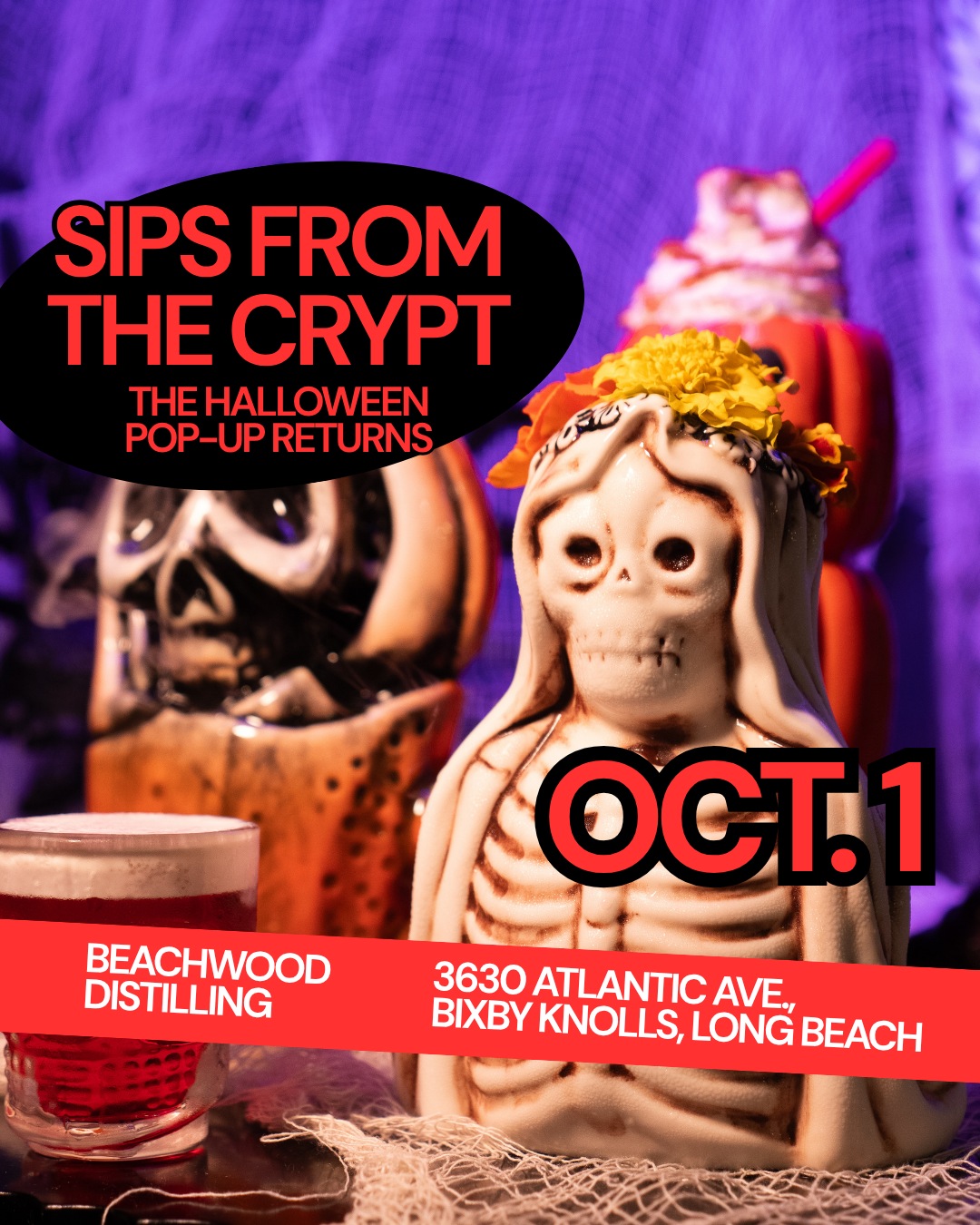 Sips from the Crypt Halloween Pop-Up