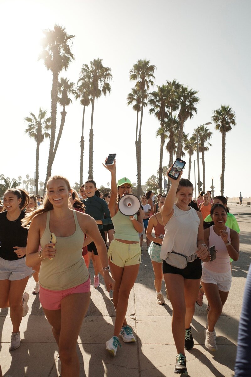Happy Out Run Club at lululemon Long Beach 2ND & PCH