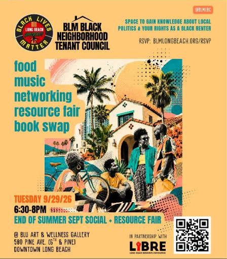 BLM Black Neighborhood Tenant Council: September Social and Resource Fair