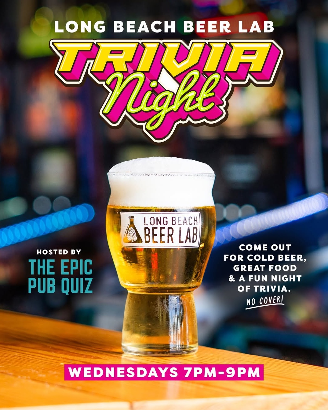 Trivia Night at Long Beach Beer Lab Wrigley