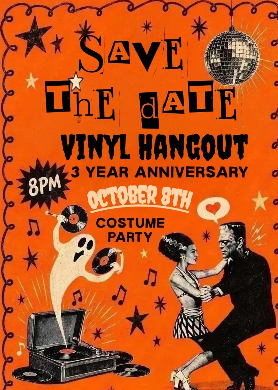 Vinyl Hangout 3-Year Anniversary Costume Party