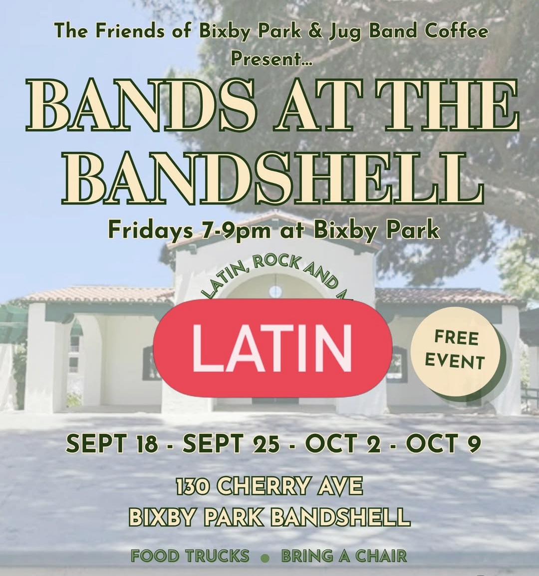 Bands at the Bandshell — Latin Music
