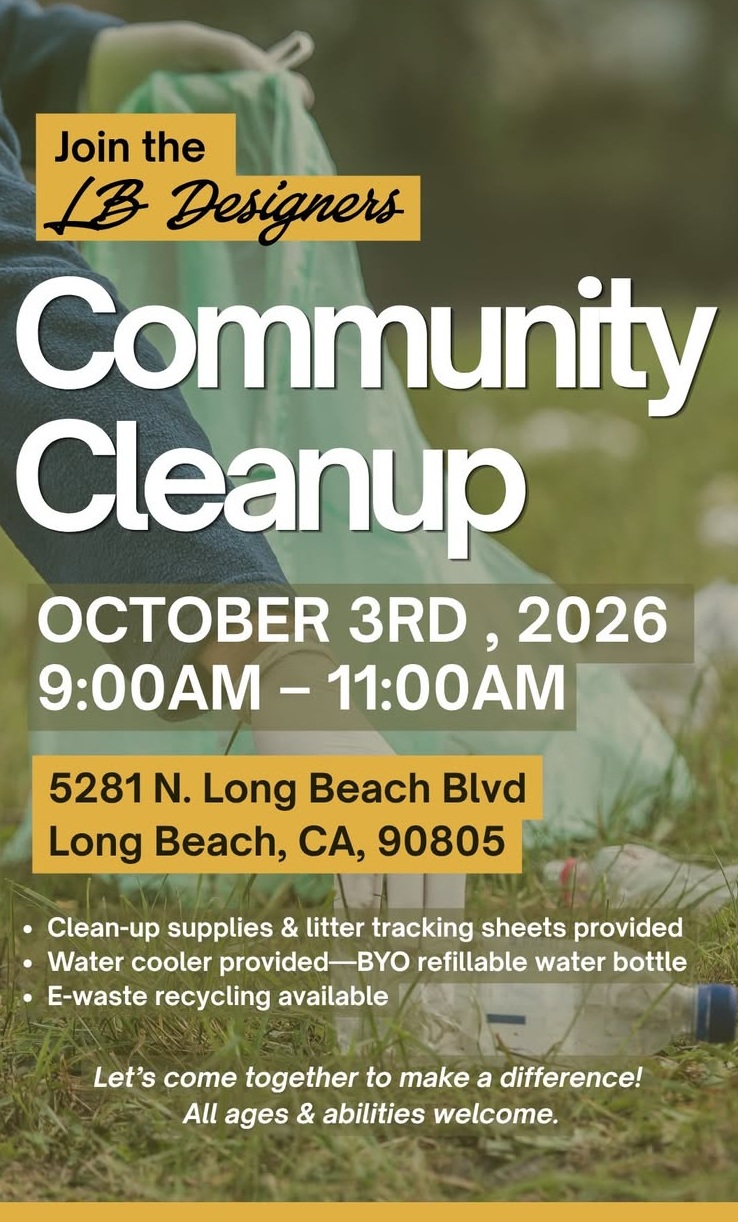 LB Designers Community Cleanup