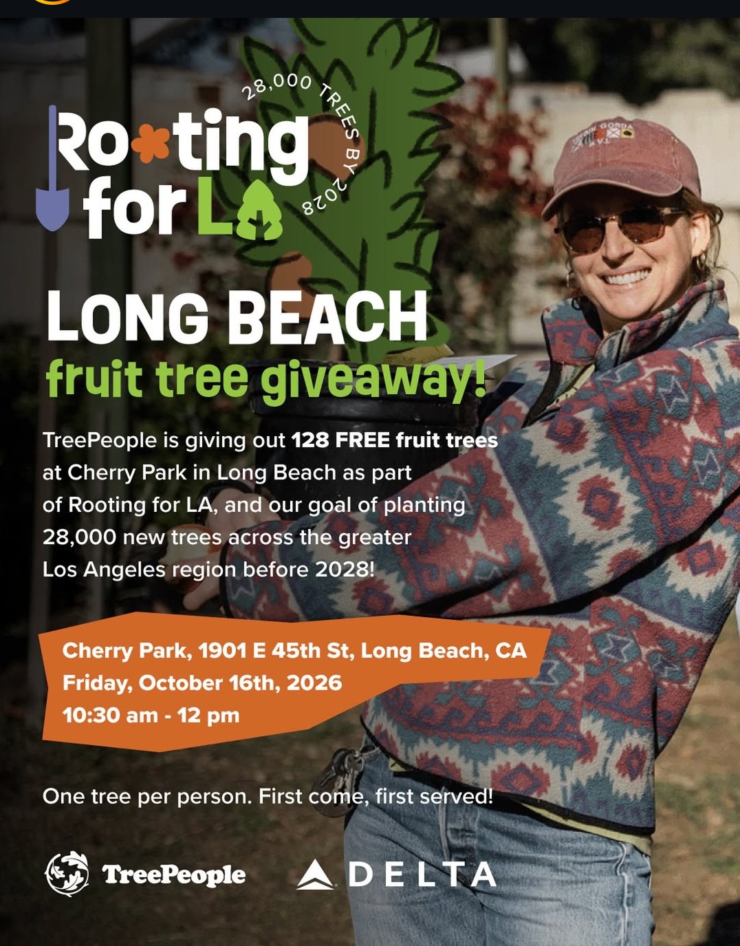 Long Beach Fruit Tree Giveaway