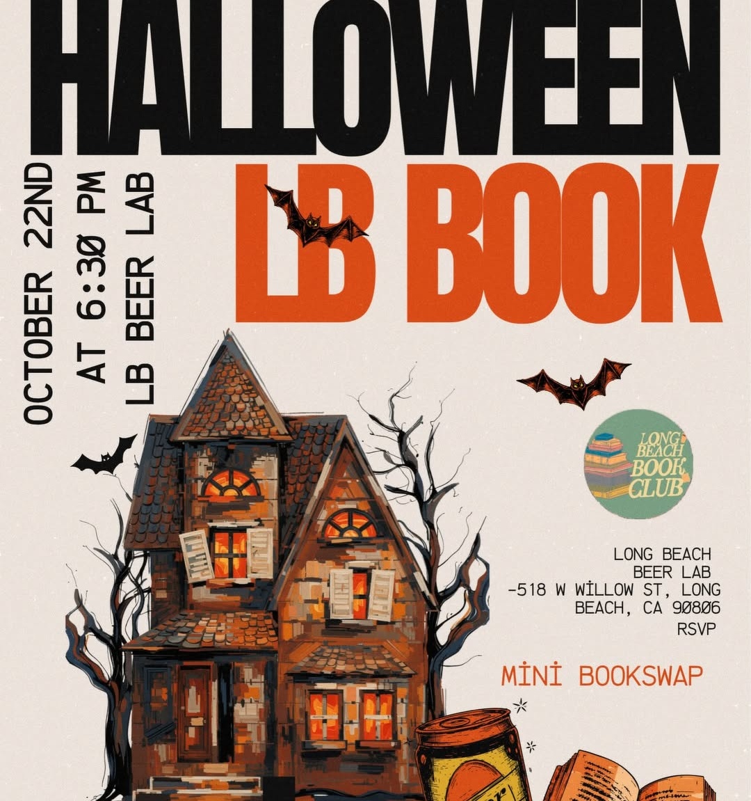 Halloween Long Beach Book Club Social