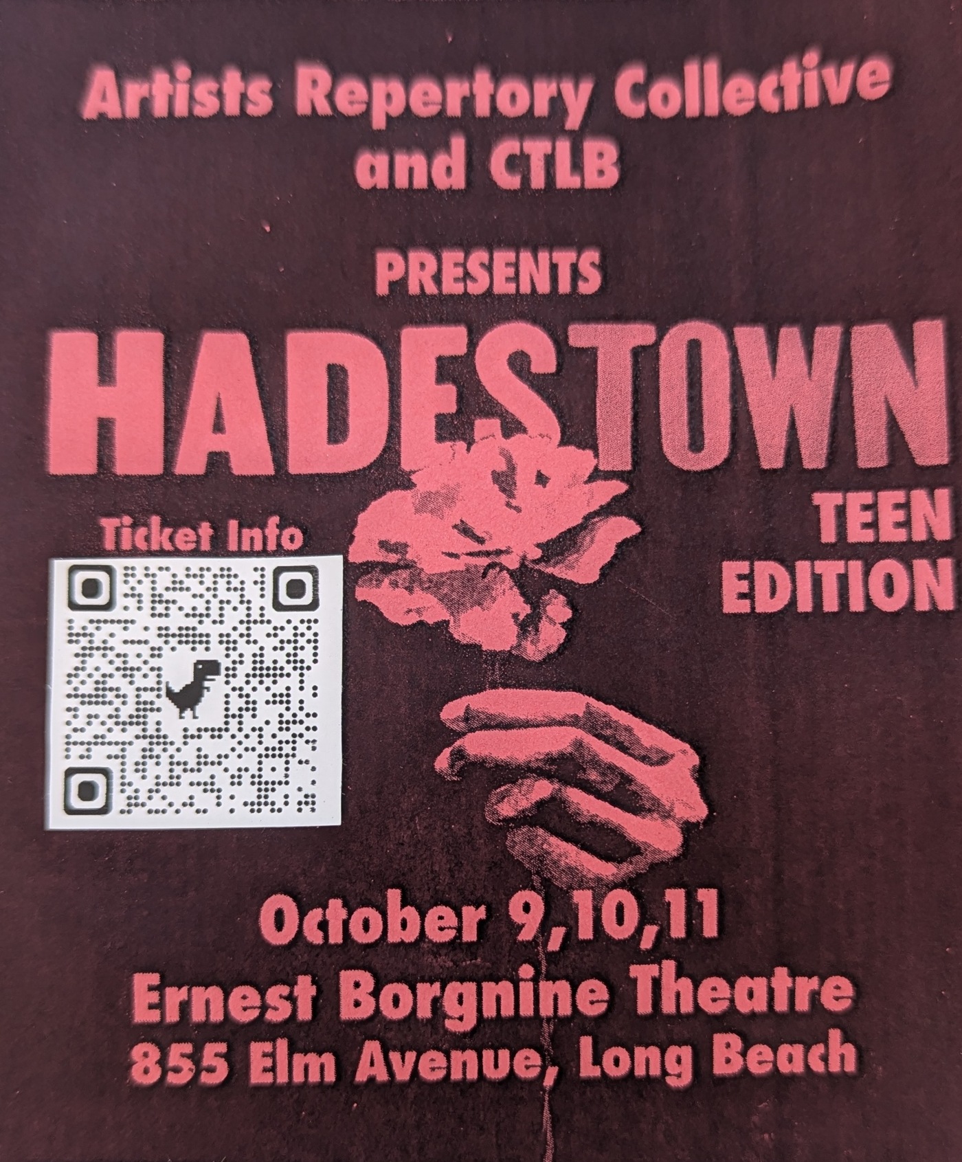 Hadestown: Teen Edition — Matinees