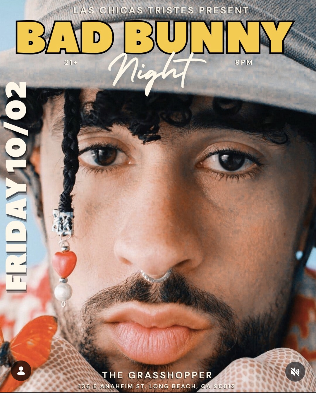 Bad Bunny Night at The Grasshopper
