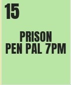 Prison Letter Writing Night