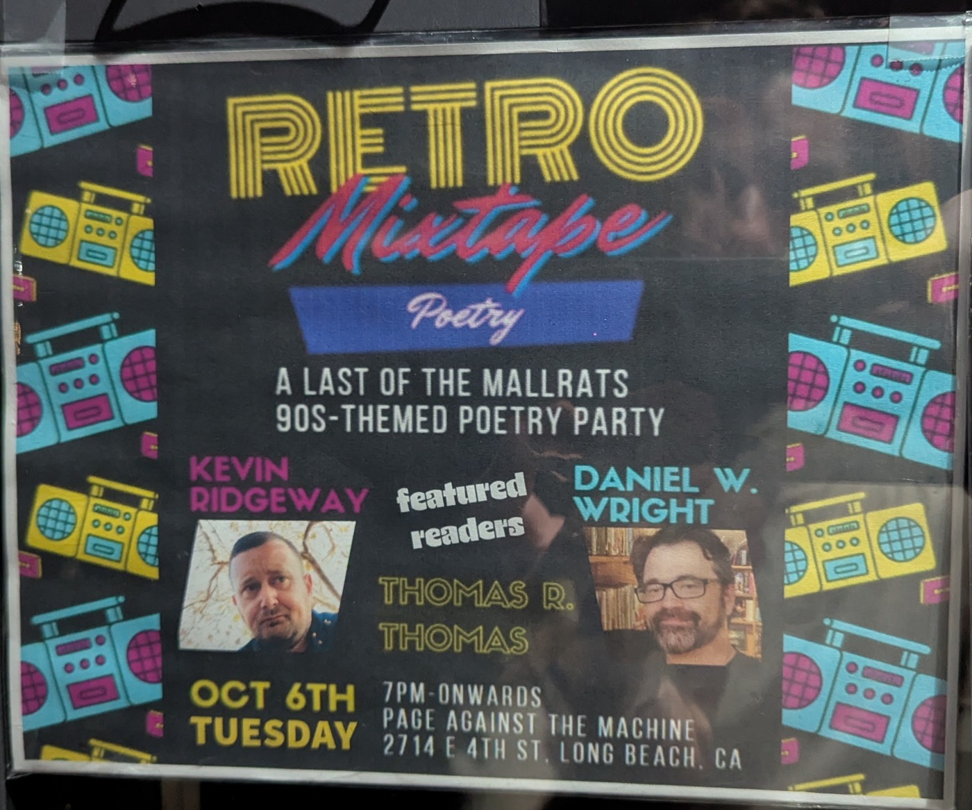 Retro Mixtape Poetry