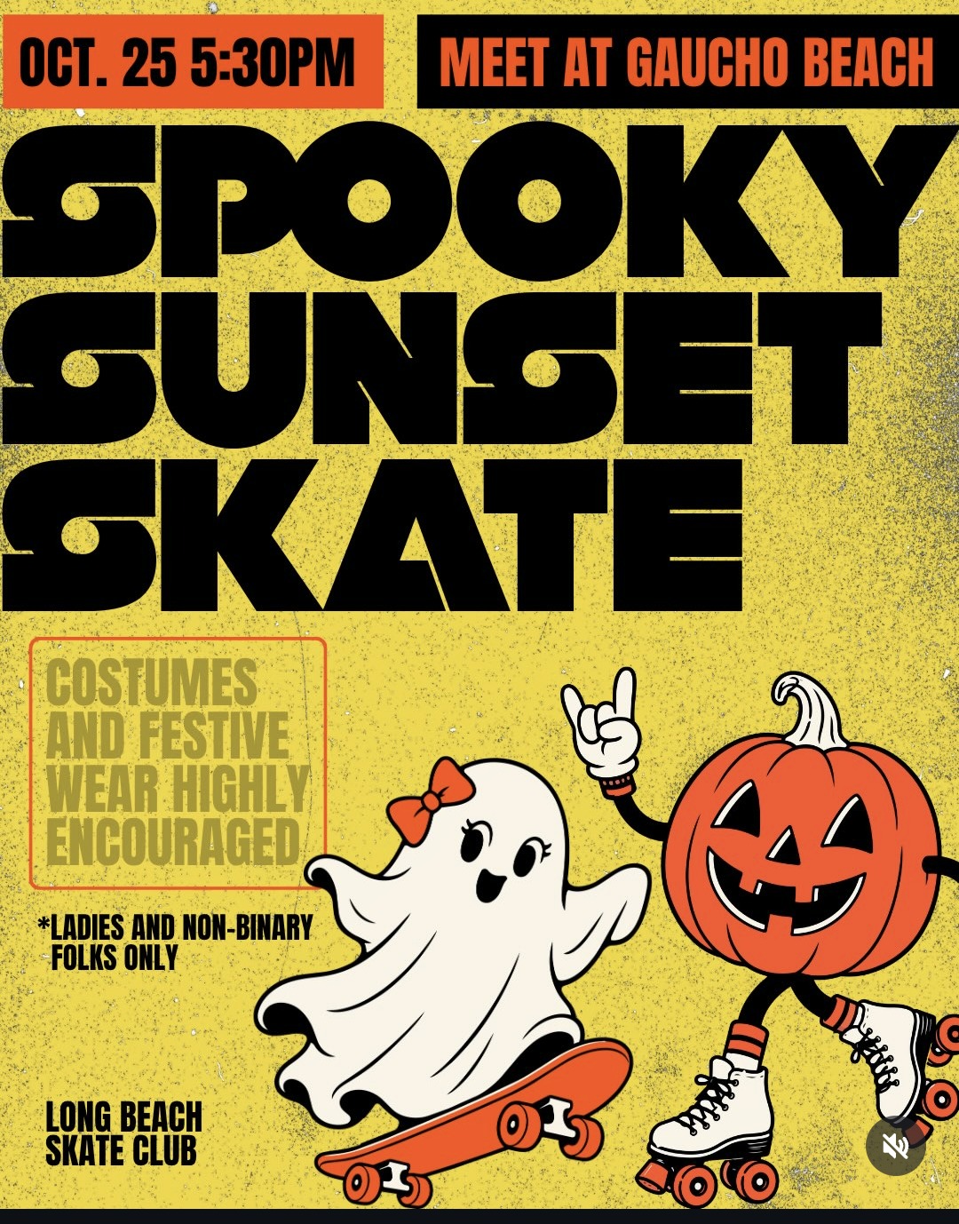 Spooky Sunset Skate