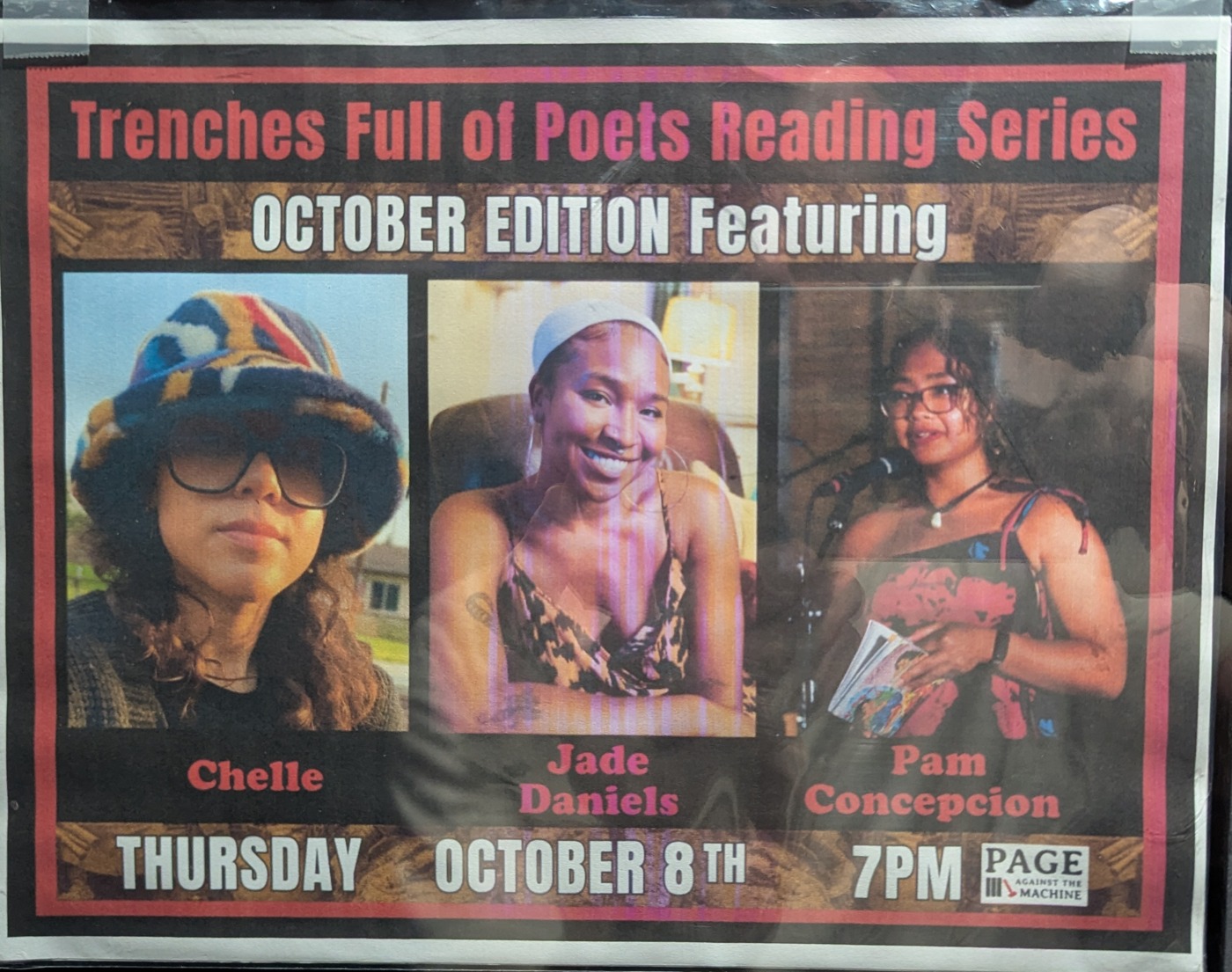 Trenches Full of Poets: October Edition
