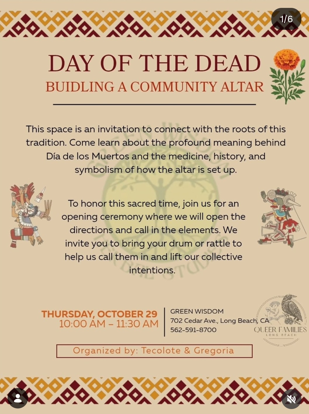 Day of the Dead: Building a Community Altar