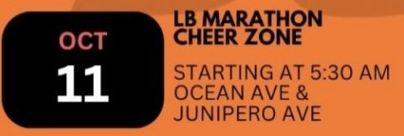 RUN562 Long Beach Marathon Cheer Zone