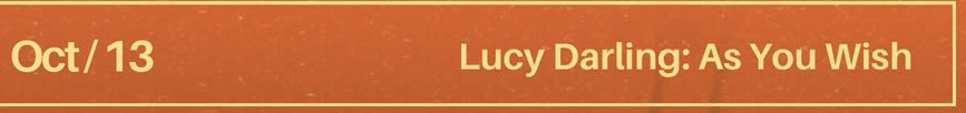 Lucy Darling: As You Wish