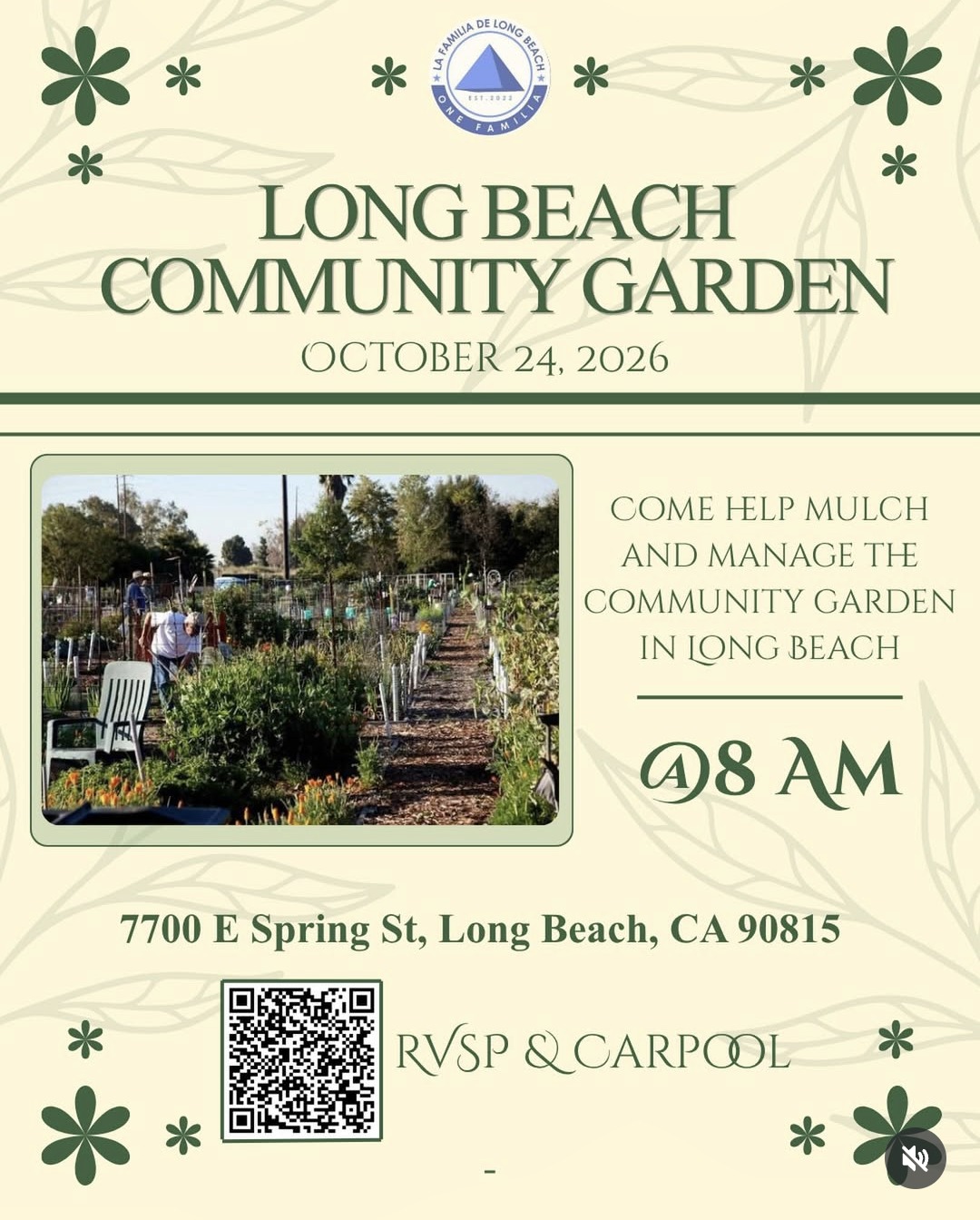 La Familia Community Garden Volunteer Morning