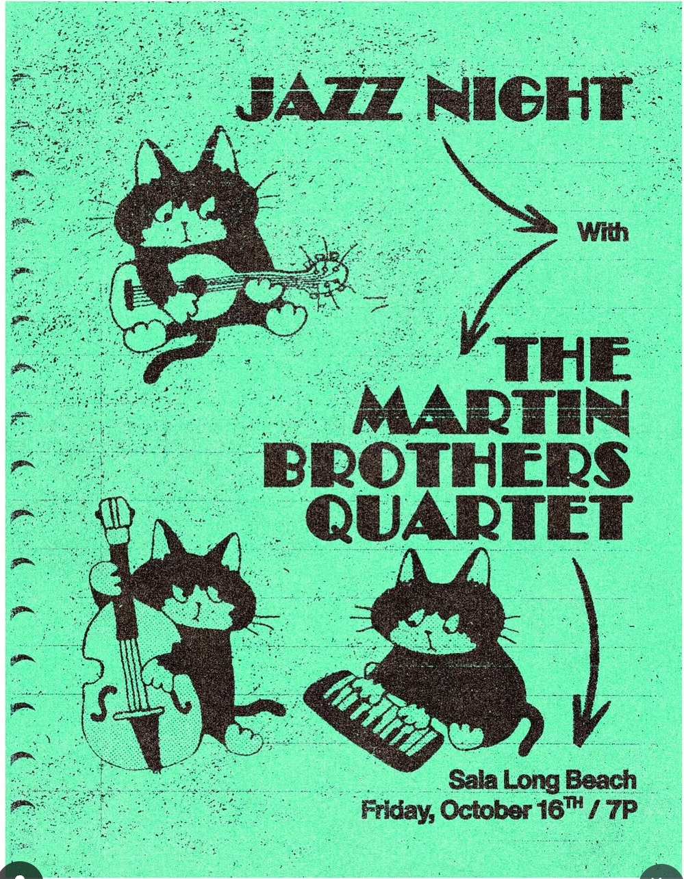 The Martin Brothers Quartet at Sala