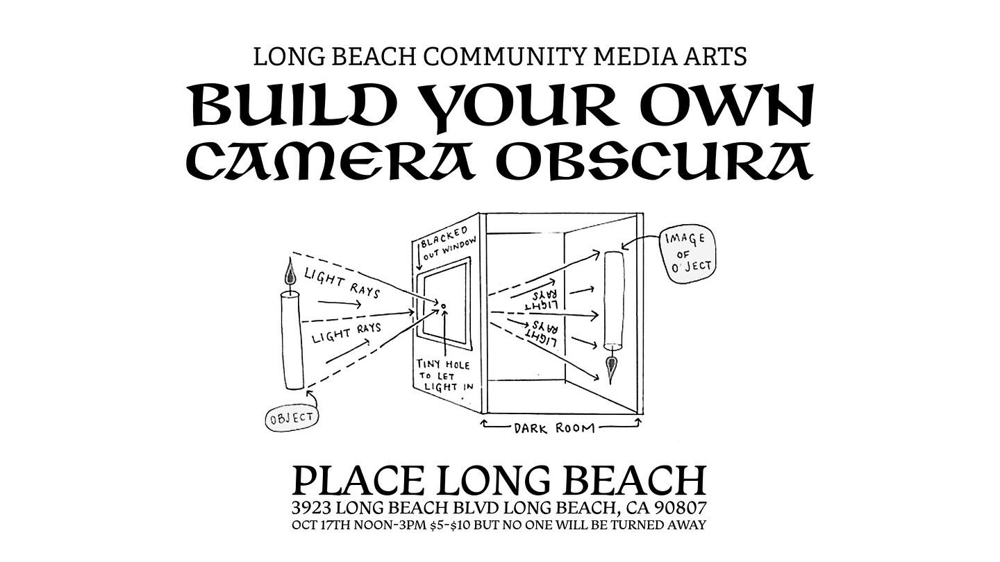 Camera Obscura Workshop