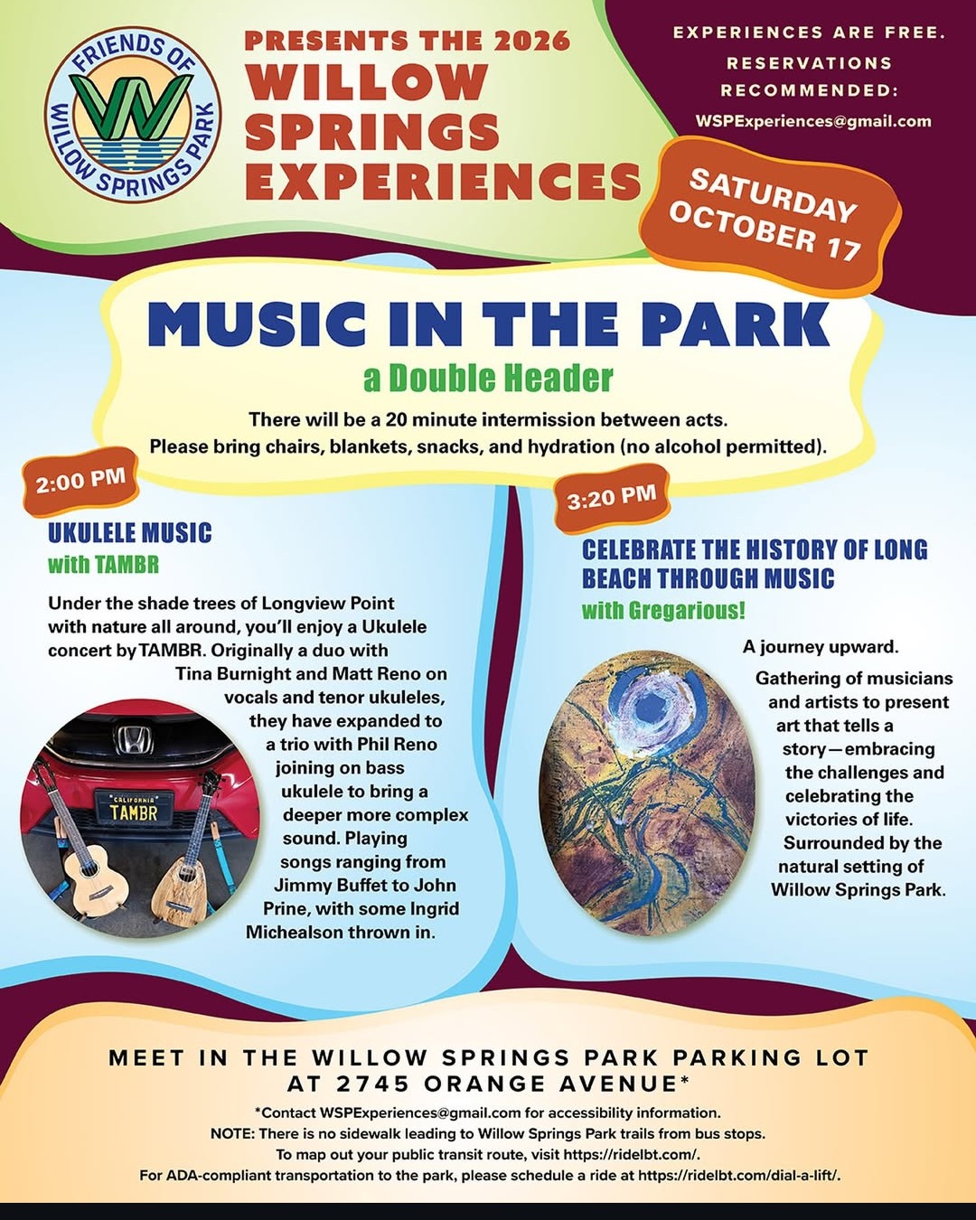 Music in the Park at Willow Springs