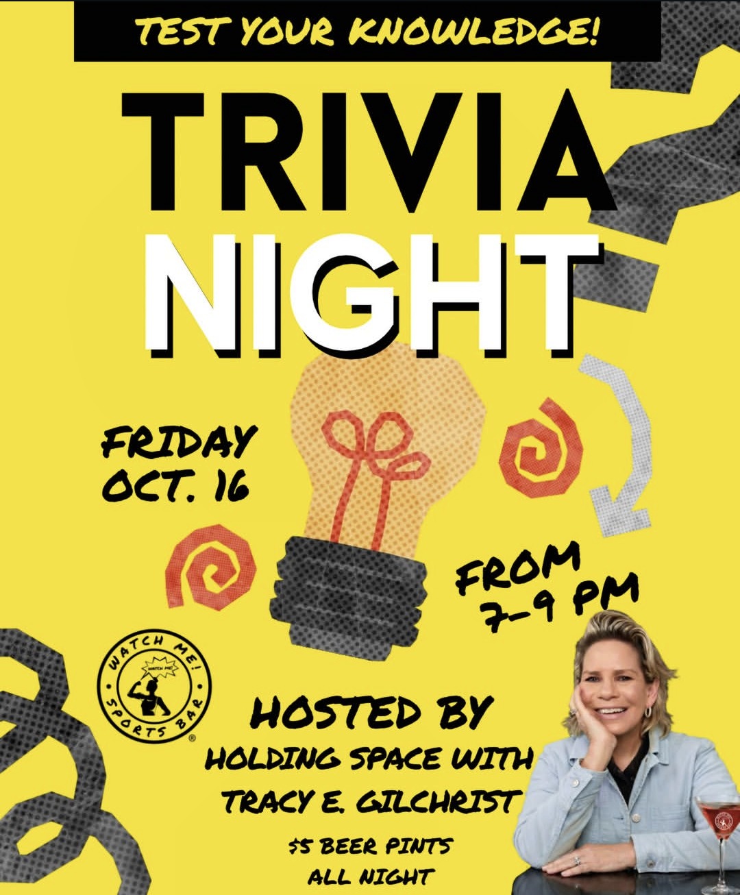 Trivia Night with Tracy E. Gilchrist