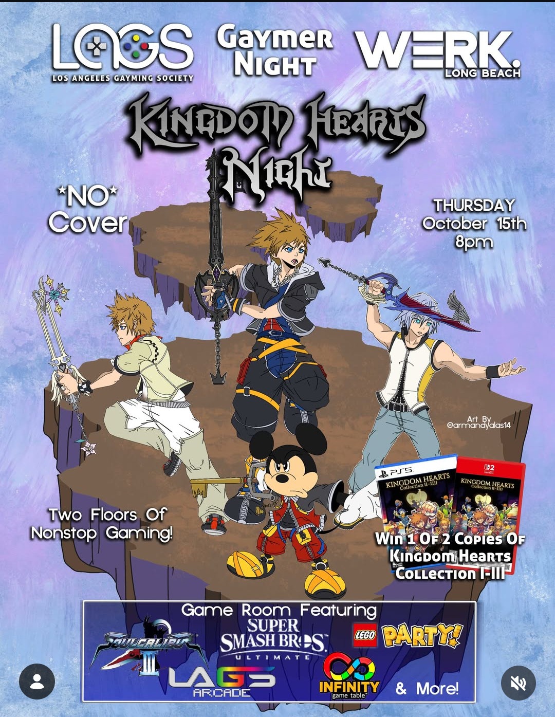Gaymer Night: Kingdom Hearts Night