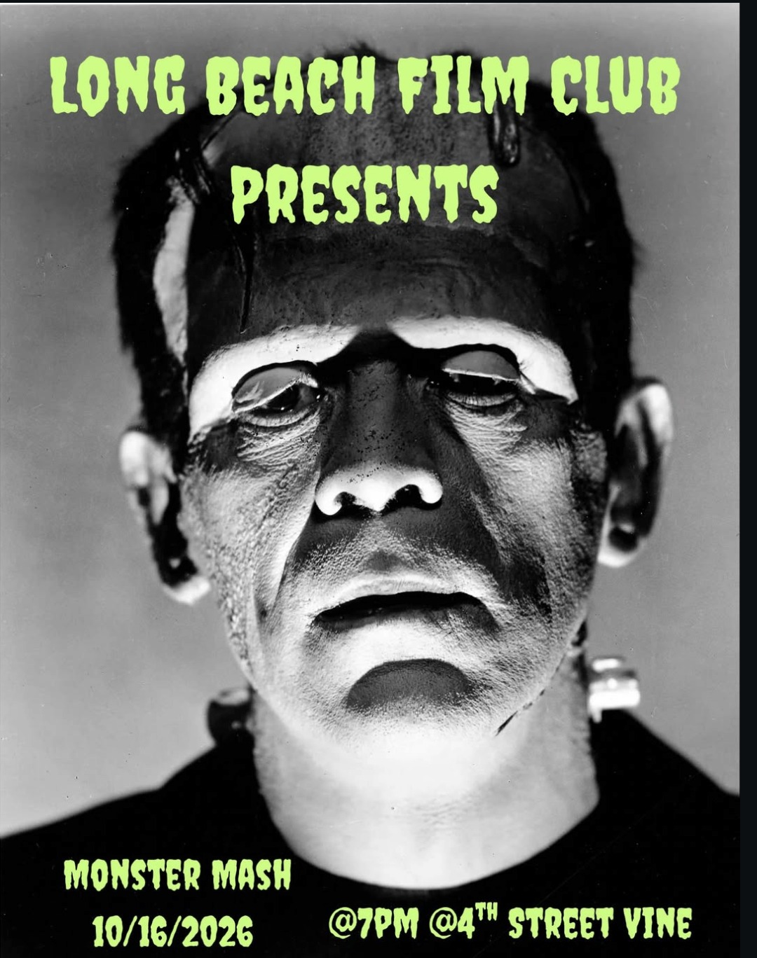 Long Beach Film Club: Monster Mash