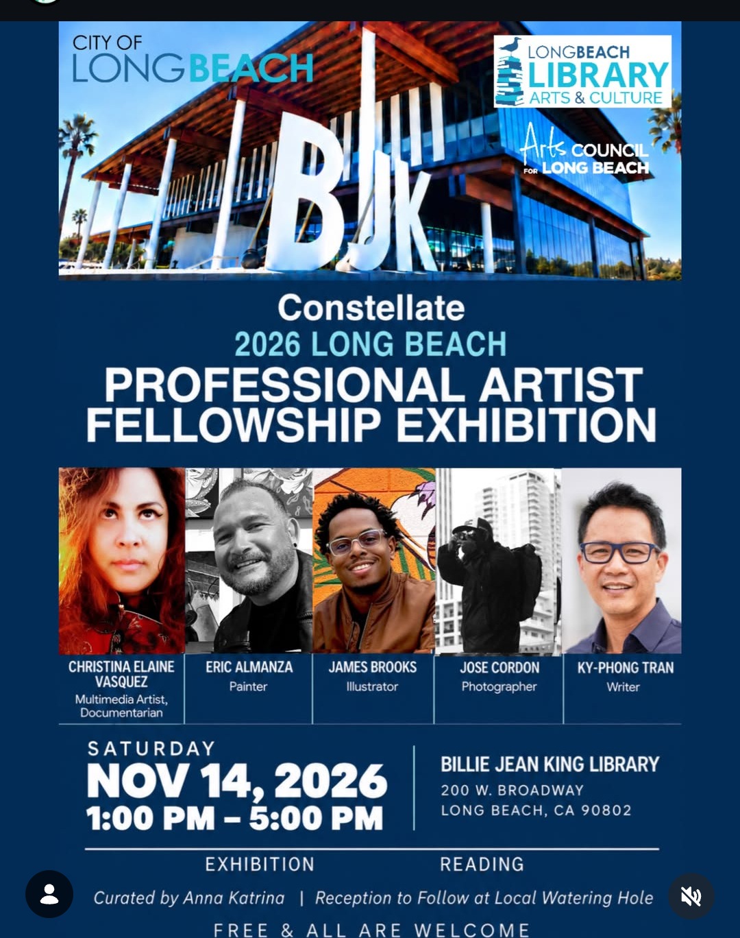 Constellate: Professional Artist Fellowship Exhibition Opening