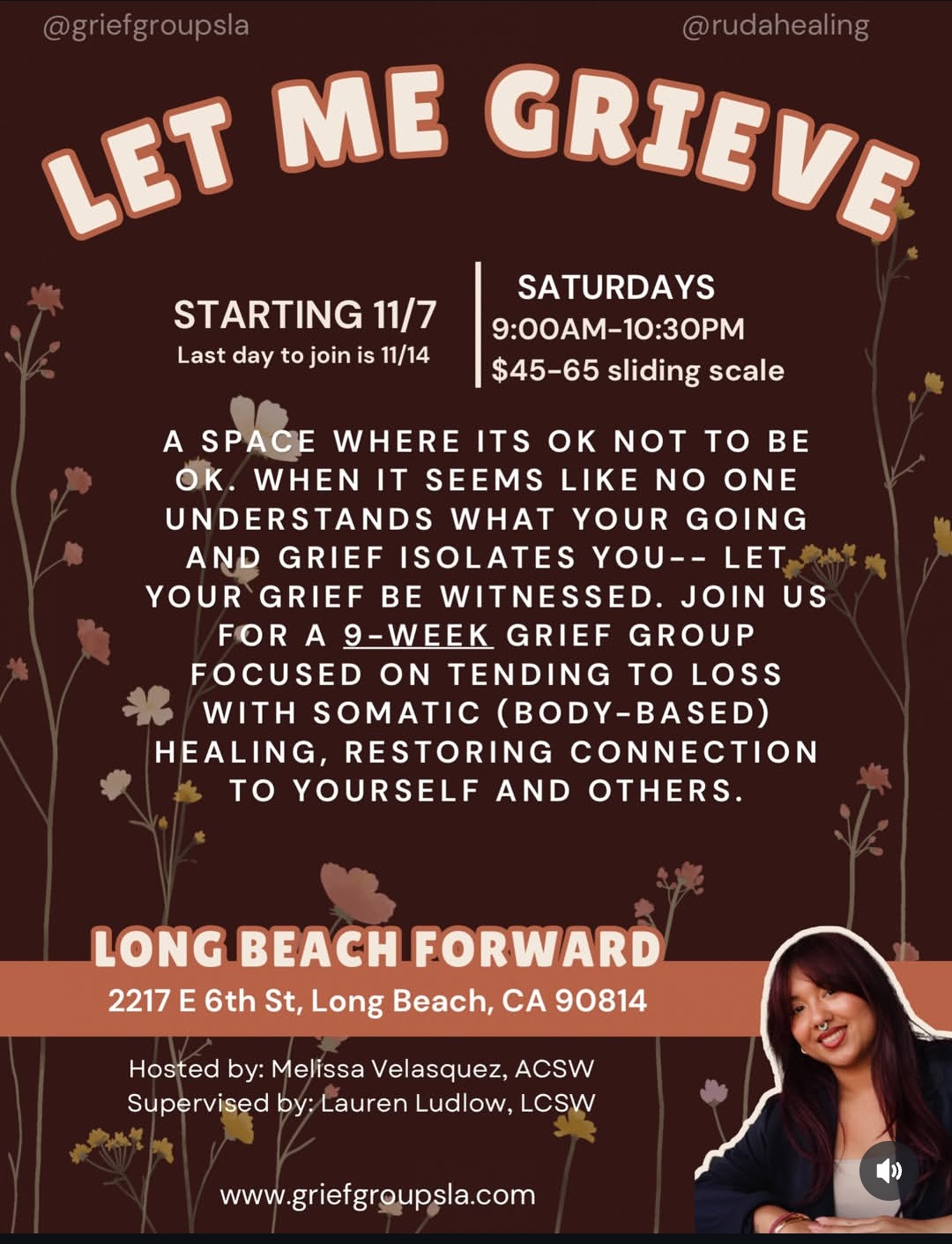 Let Me Grieve: Nine-Week Grief Group