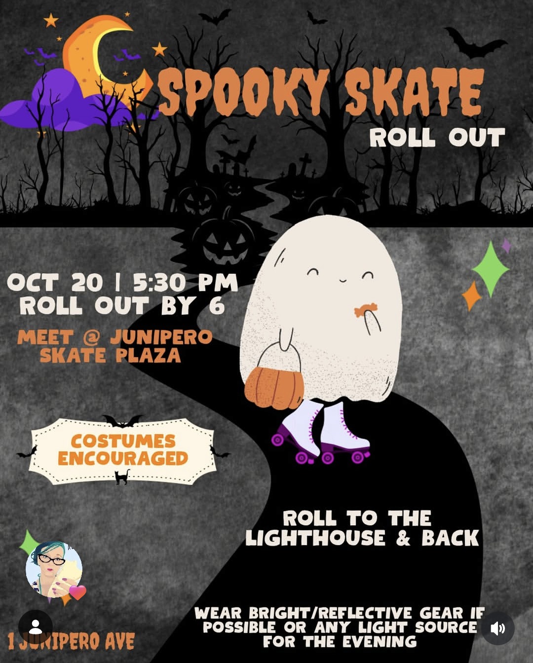 Spooky Skate Roll Out