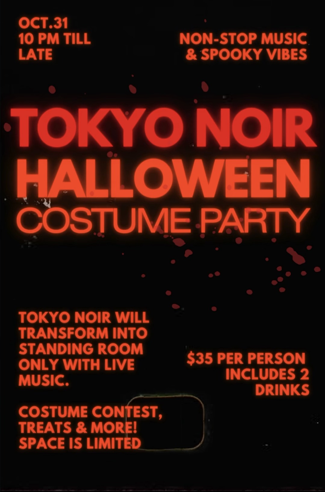 Tokyo Noir Halloween Costume Party