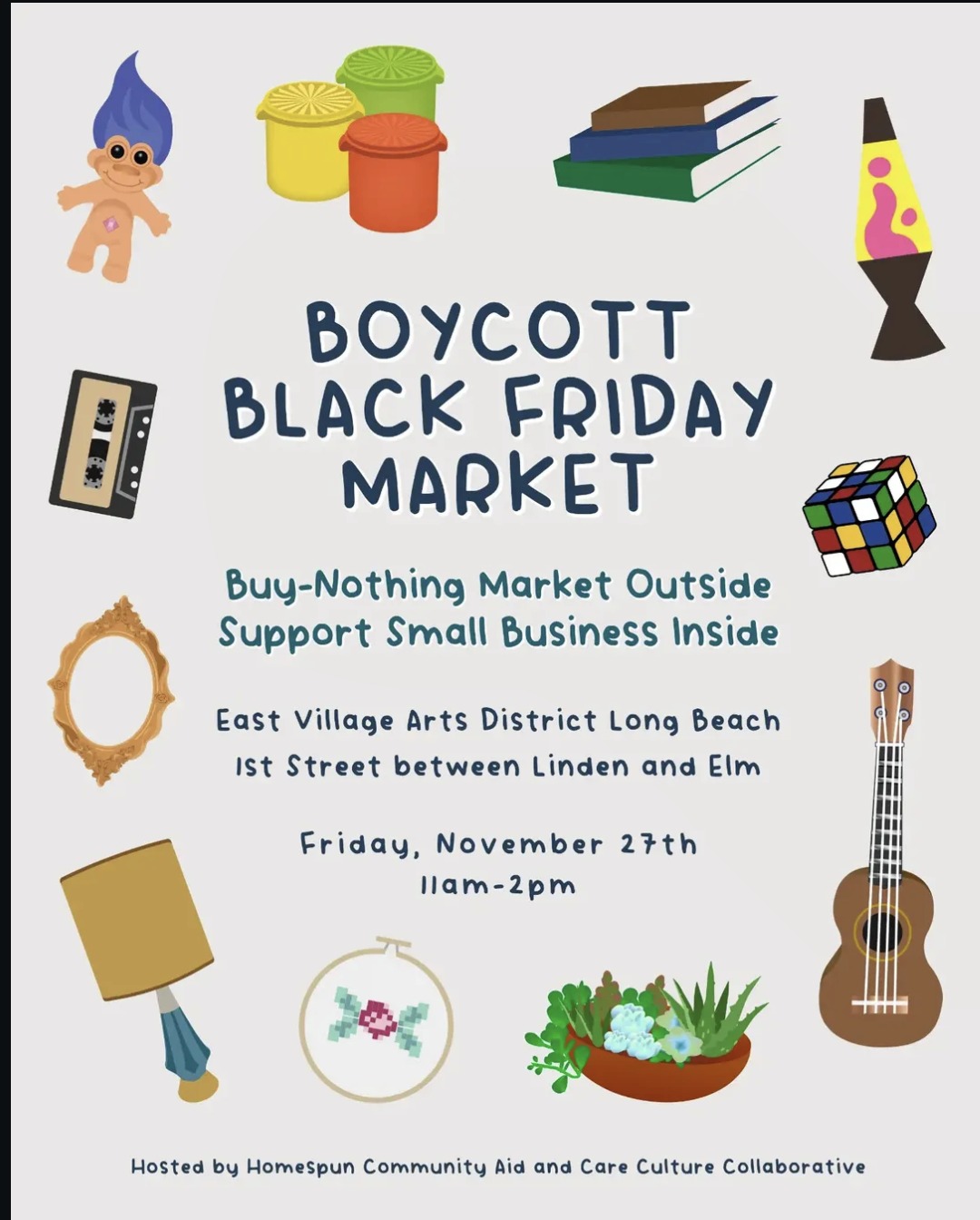 Boycott Black Friday Buy-Nothing Market
