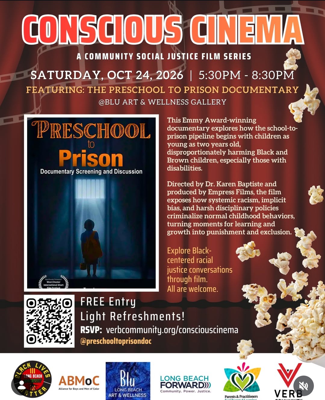 Conscious Cinema: Preschool to Prison