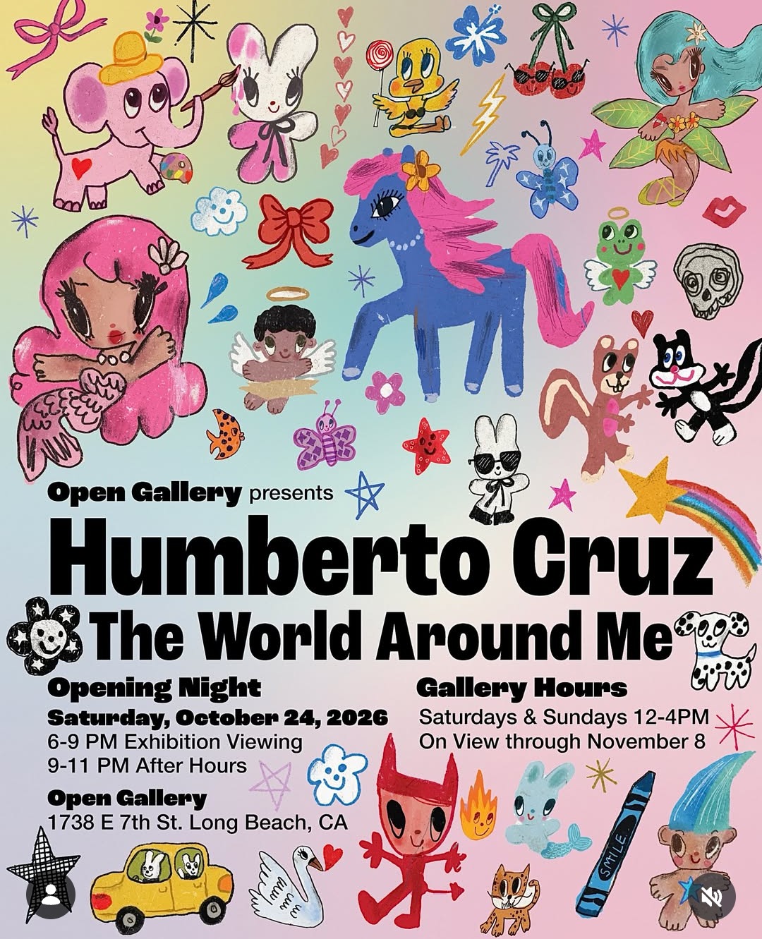 Humberto Cruz: The World Around Me — Opening Night