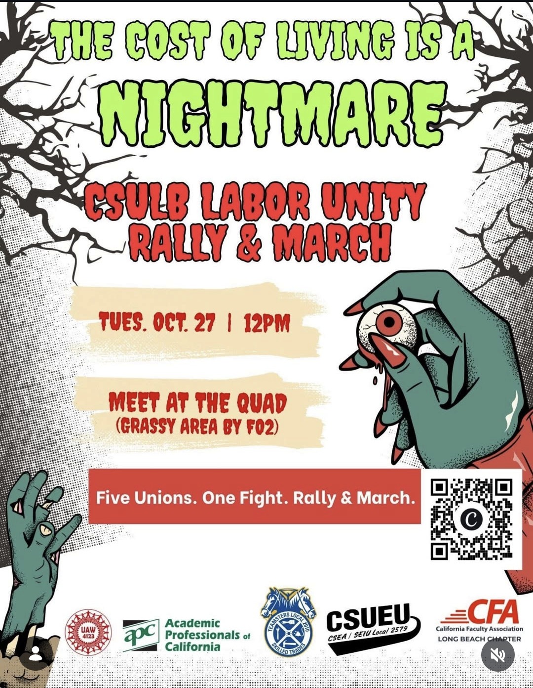 CSULB Labor Unity Rally and March