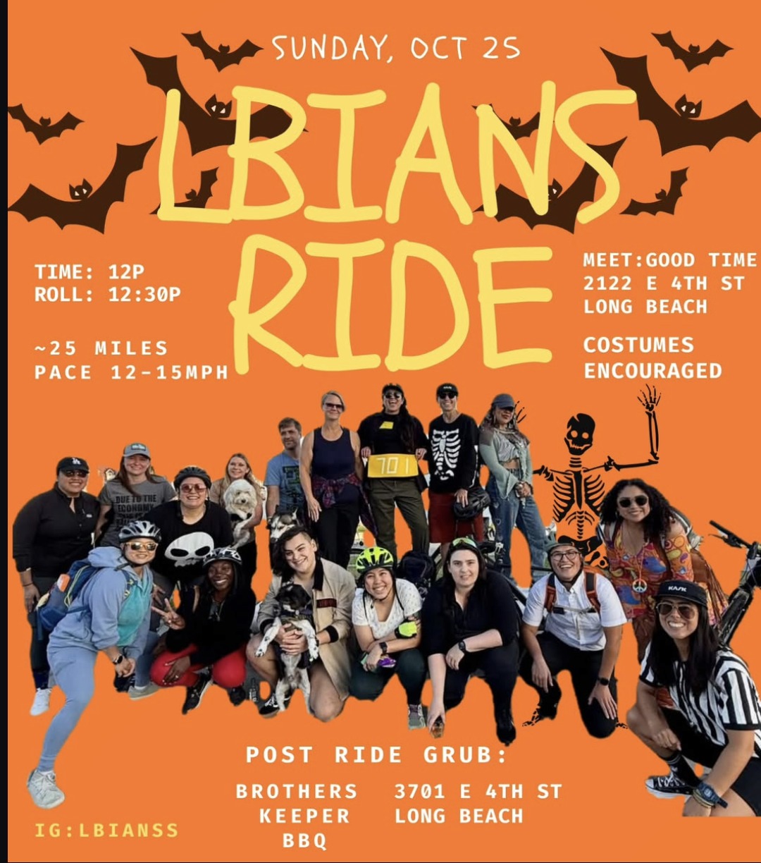 LBIANS Halloween Bike Ride