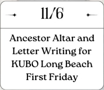 Ancestor Altar and Letter Writing at KUBO