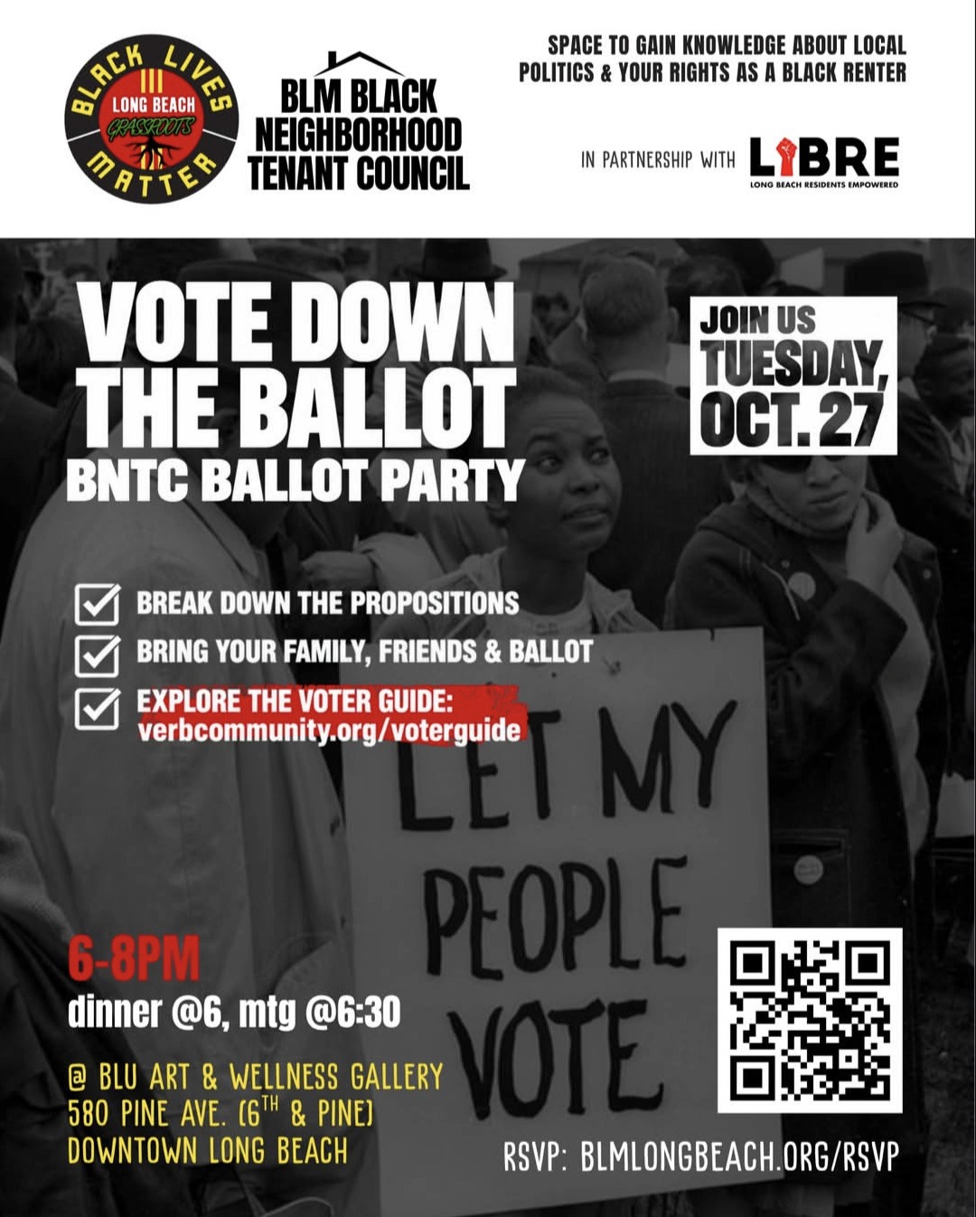 BLM Black Neighborhood Tenant Council Ballot Party