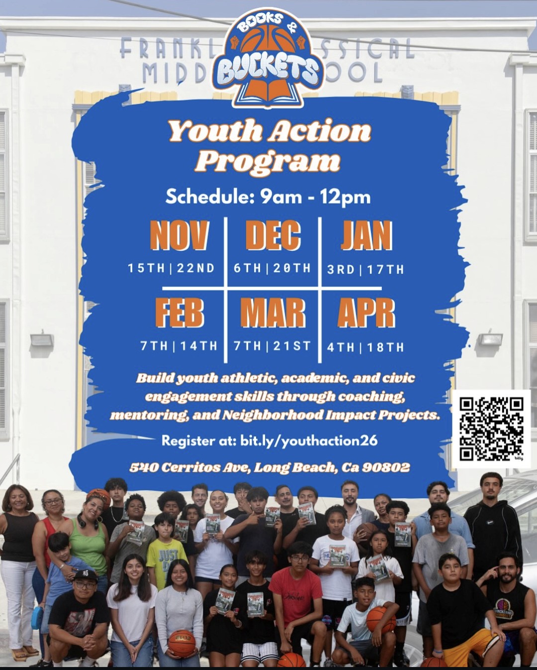 Books and Buckets Youth Action Program