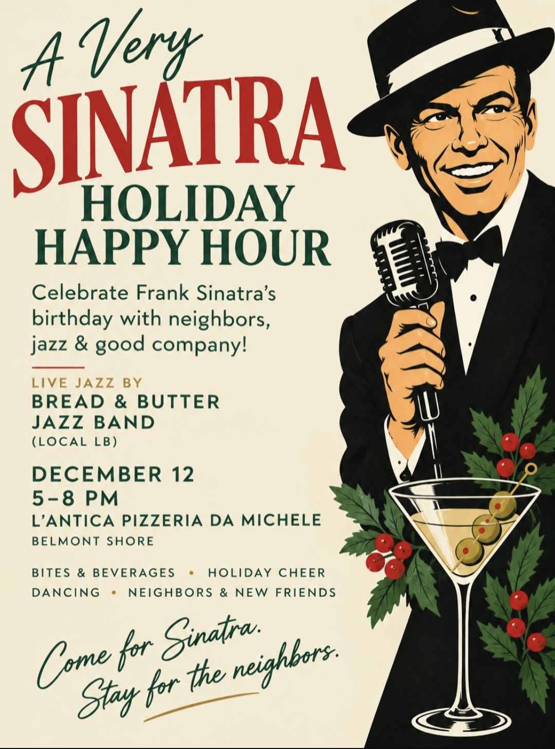 A Very Sinatra Holiday Happy Hour