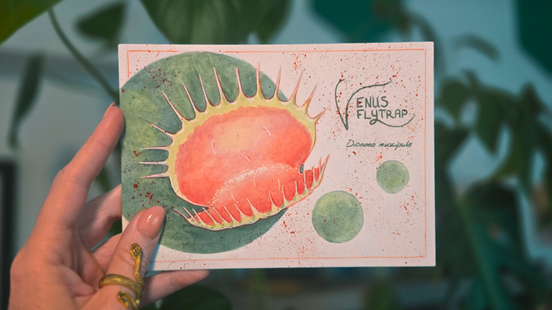 Plant-Based Terror: A Botanical Illustration Workshop