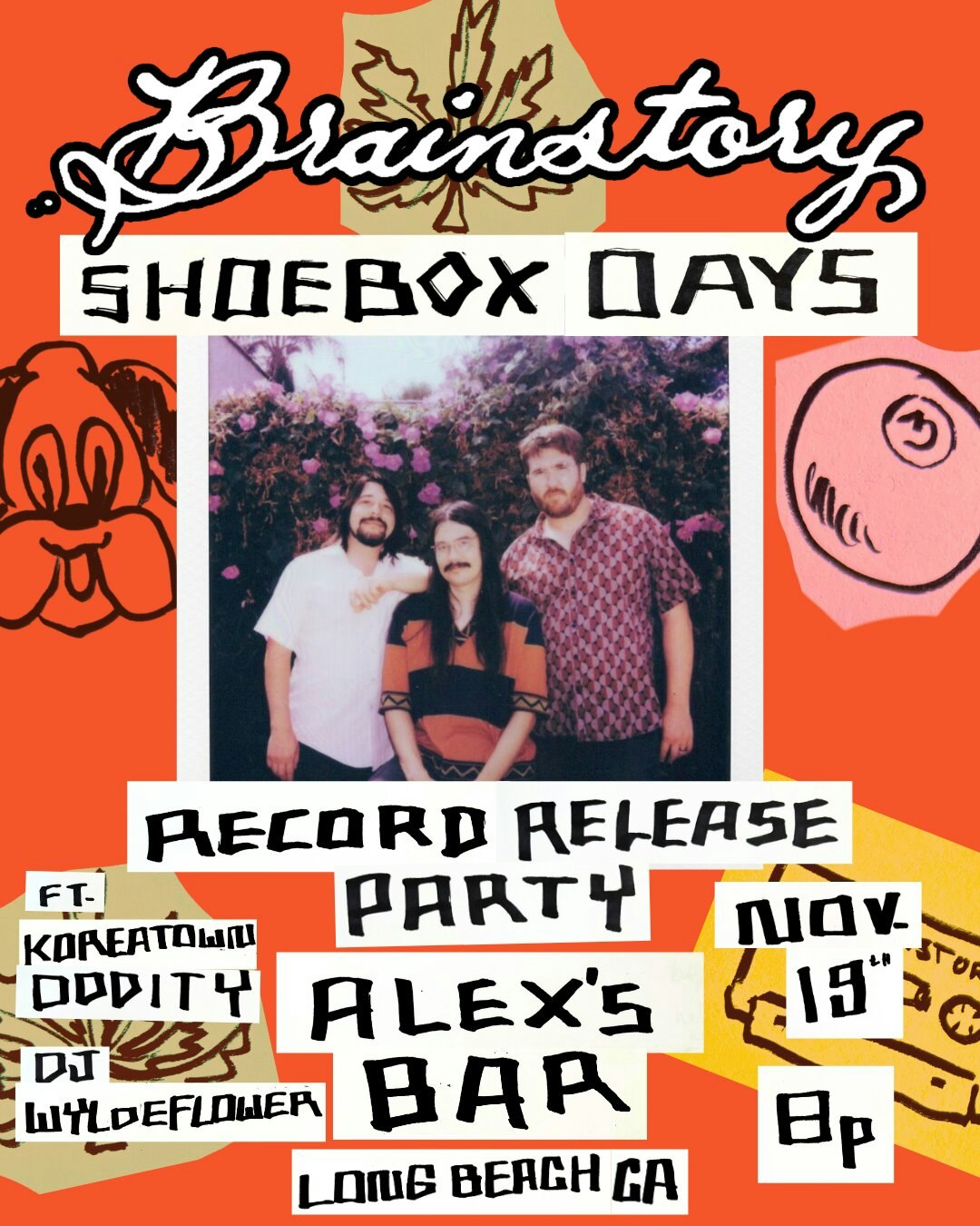 Brainstory: Shoebox Days Record Release Party