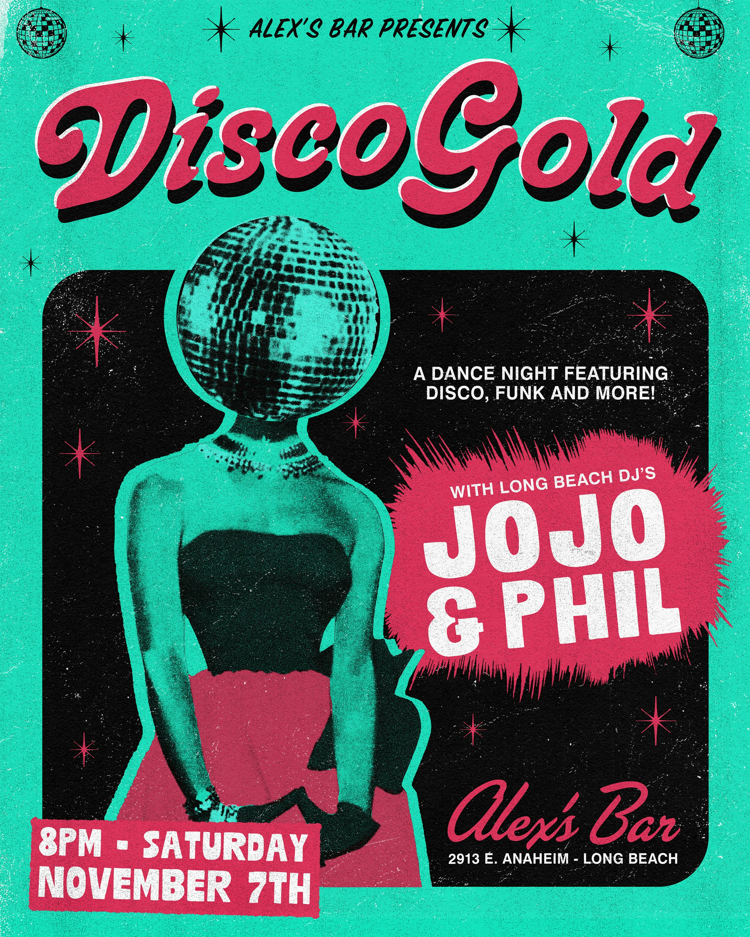 Disco Gold with DJs JoJo and Phil