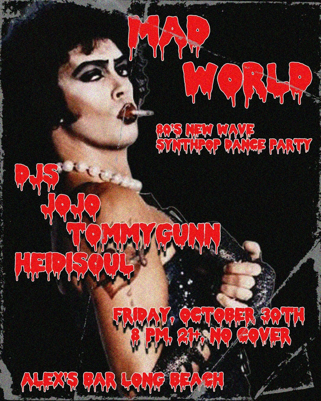 Mad World: 80s New Wave Synthpop Dance Party