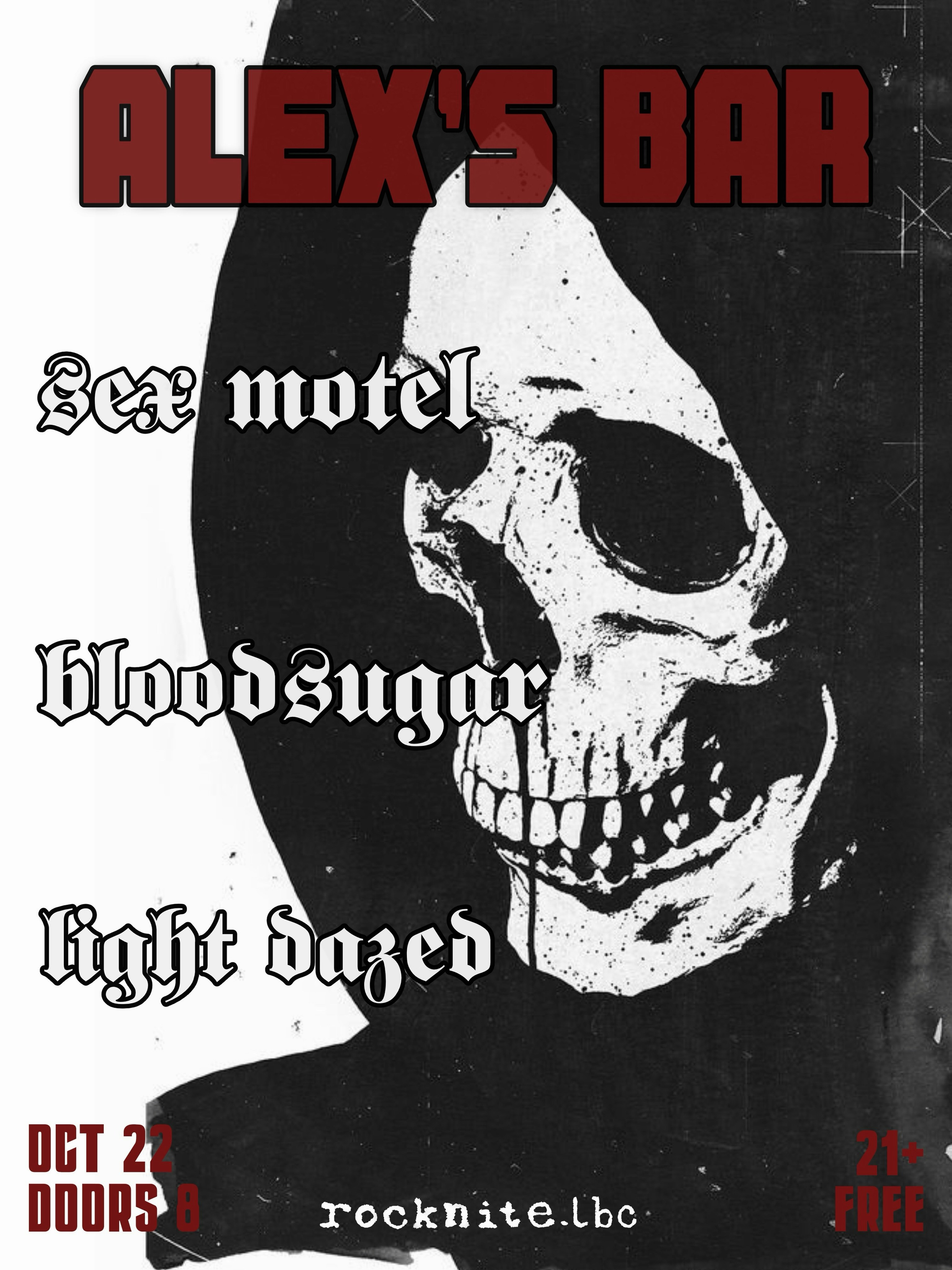 Rocknite: Sex Motel + Bloodsugar + Light Dazed
