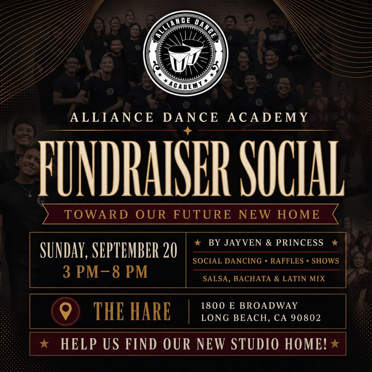 Alliance Dance Academy Fundraiser Social